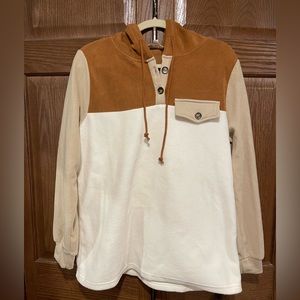 Color block Cozy Top